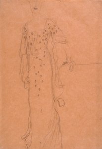 Studio per il ritratto di Adele Bloch-Bauer I da Gustav Klimt